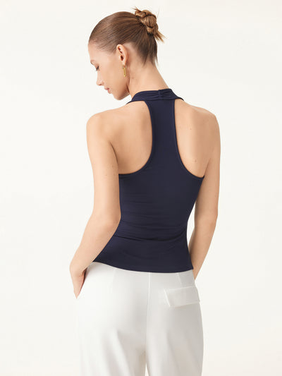 OGLmove Ultrasoft Surplice Sleeveless Top