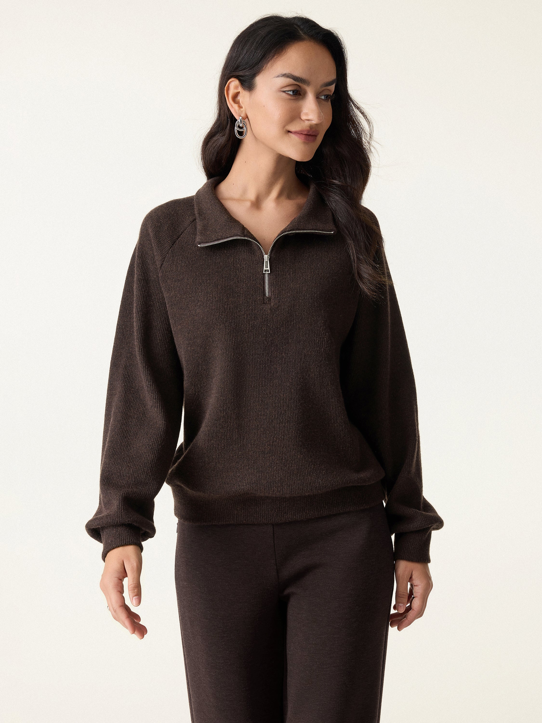 OGL Cozy 1/4 Zip Mockneck Pullover – OGLmove
