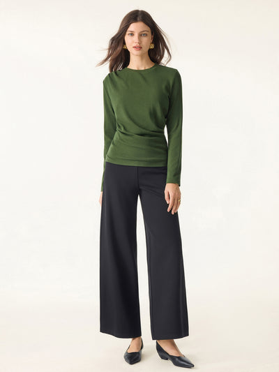 OGLmove Light Warm Crewneck Tucked Top