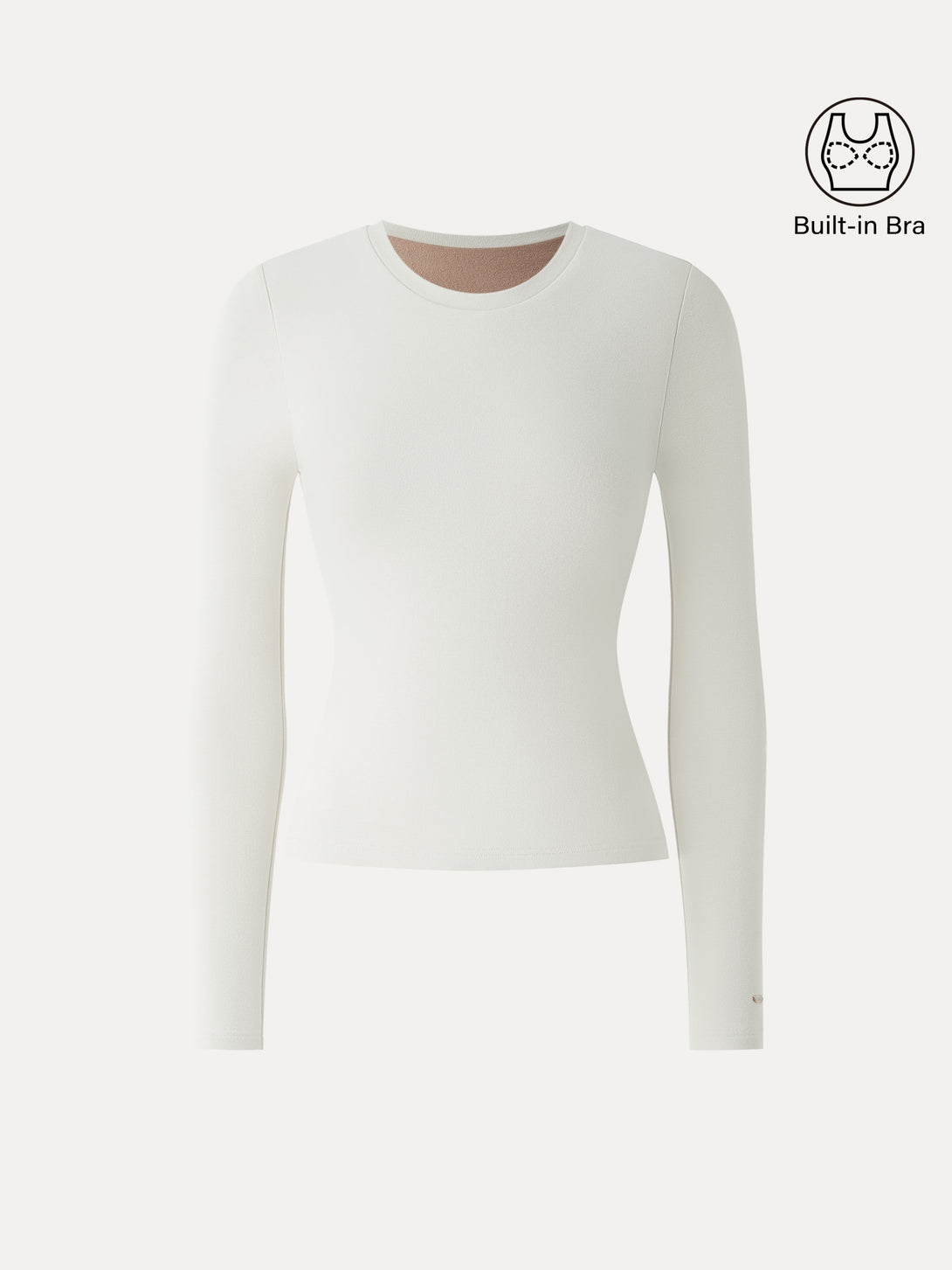 ProWarm Crewneck Long Sleeve Brami Off White XS