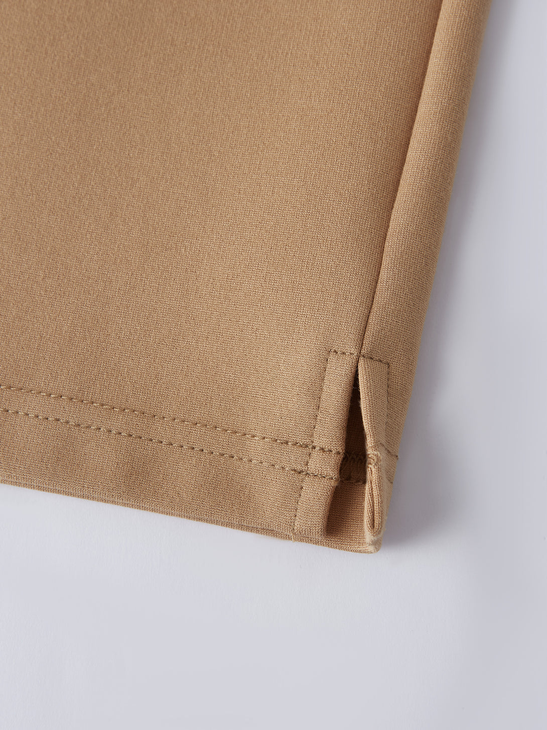 4-way Stretch Mid Rise Cropped Straight Pull-on Pants with Pockets