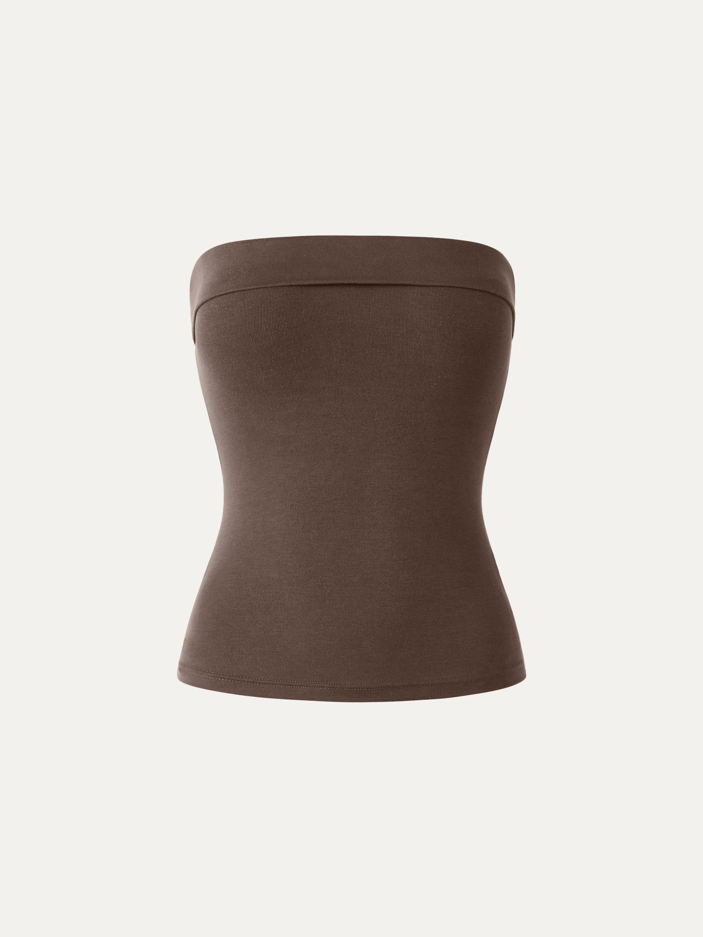 Eco-SkinKiss® Fold-Down Brami Tube Top - Blue Charcoal