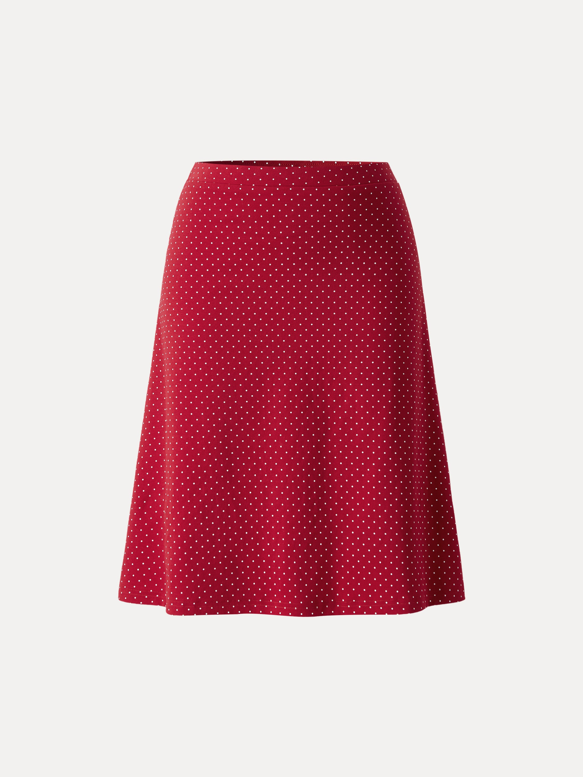 OGL Stretch Cotton Polka Dot A-Line Flare Skirt – OGLmove