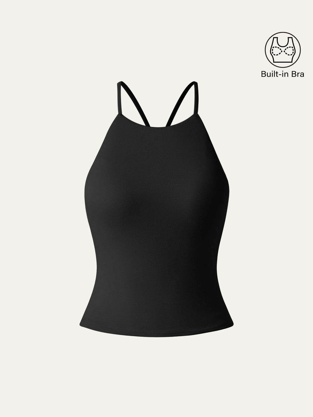 Tie Back Bandless Brami Crop Top