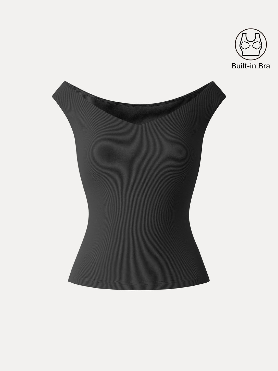Essential V-neck New Airy Brami Black XS