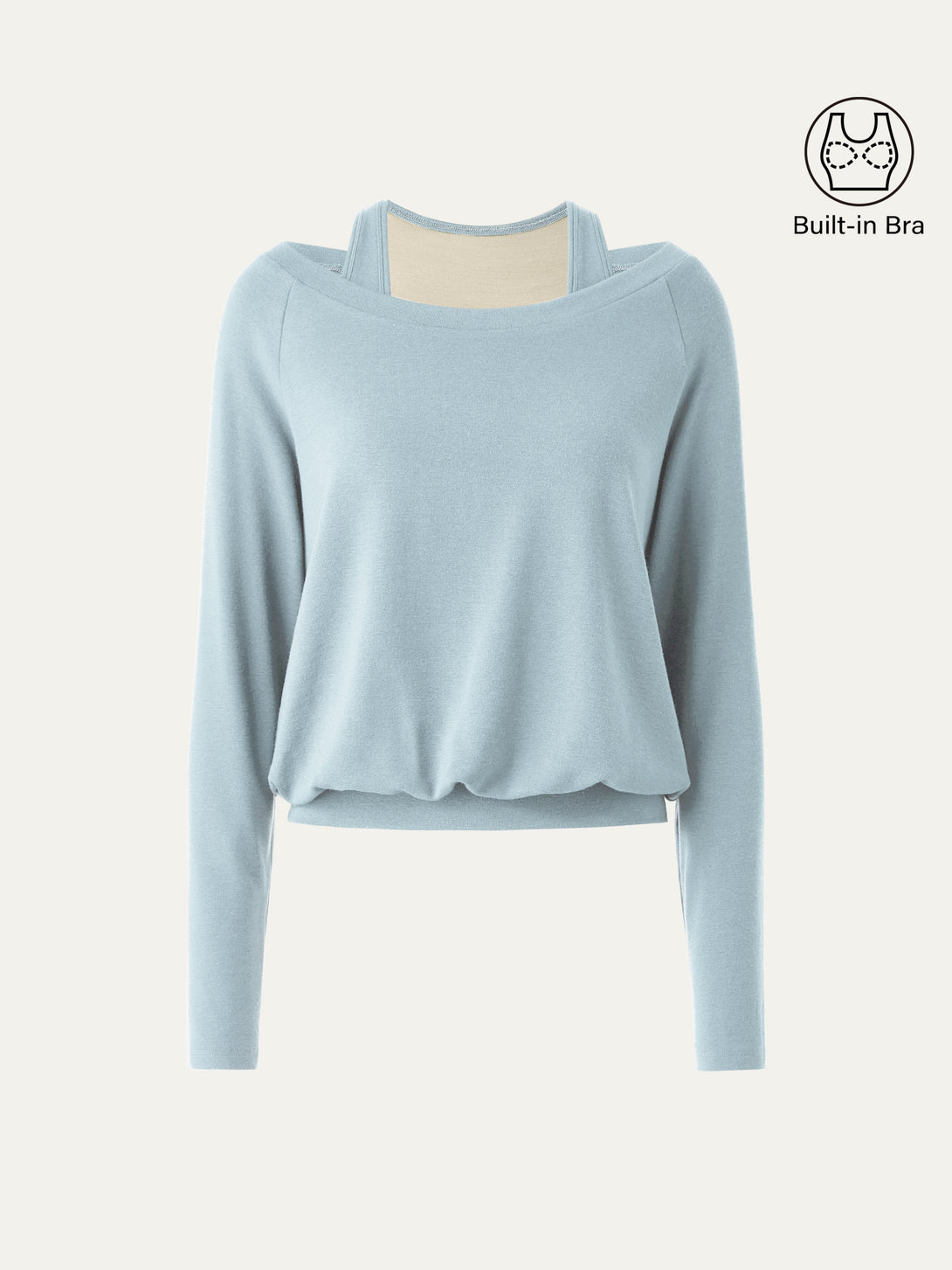 LiteWarm Multi-Wear Layering Brami Top Foam Blue XS