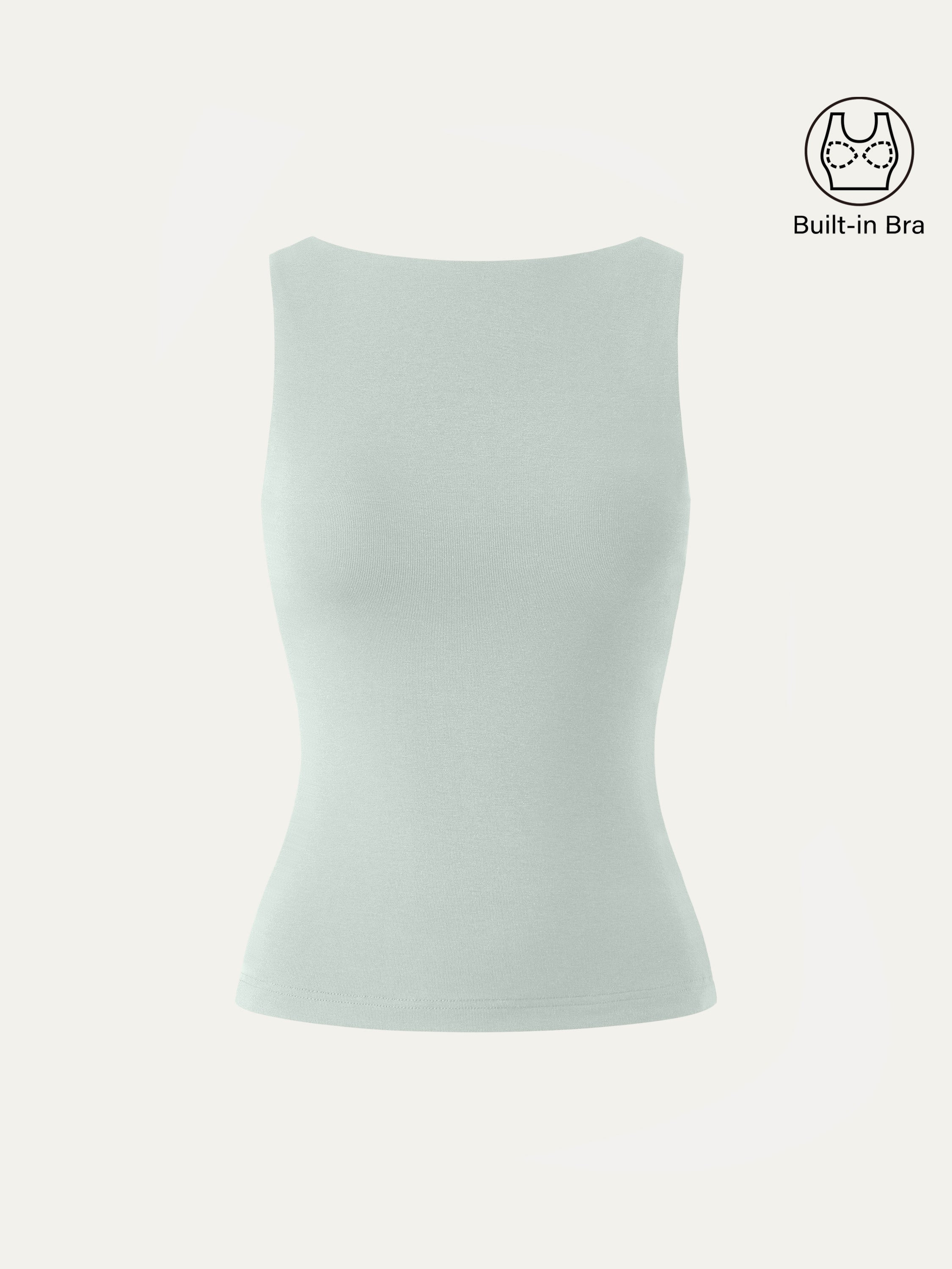 OGL Stretch Cotton Boatneck Brami Tank – OGLmove