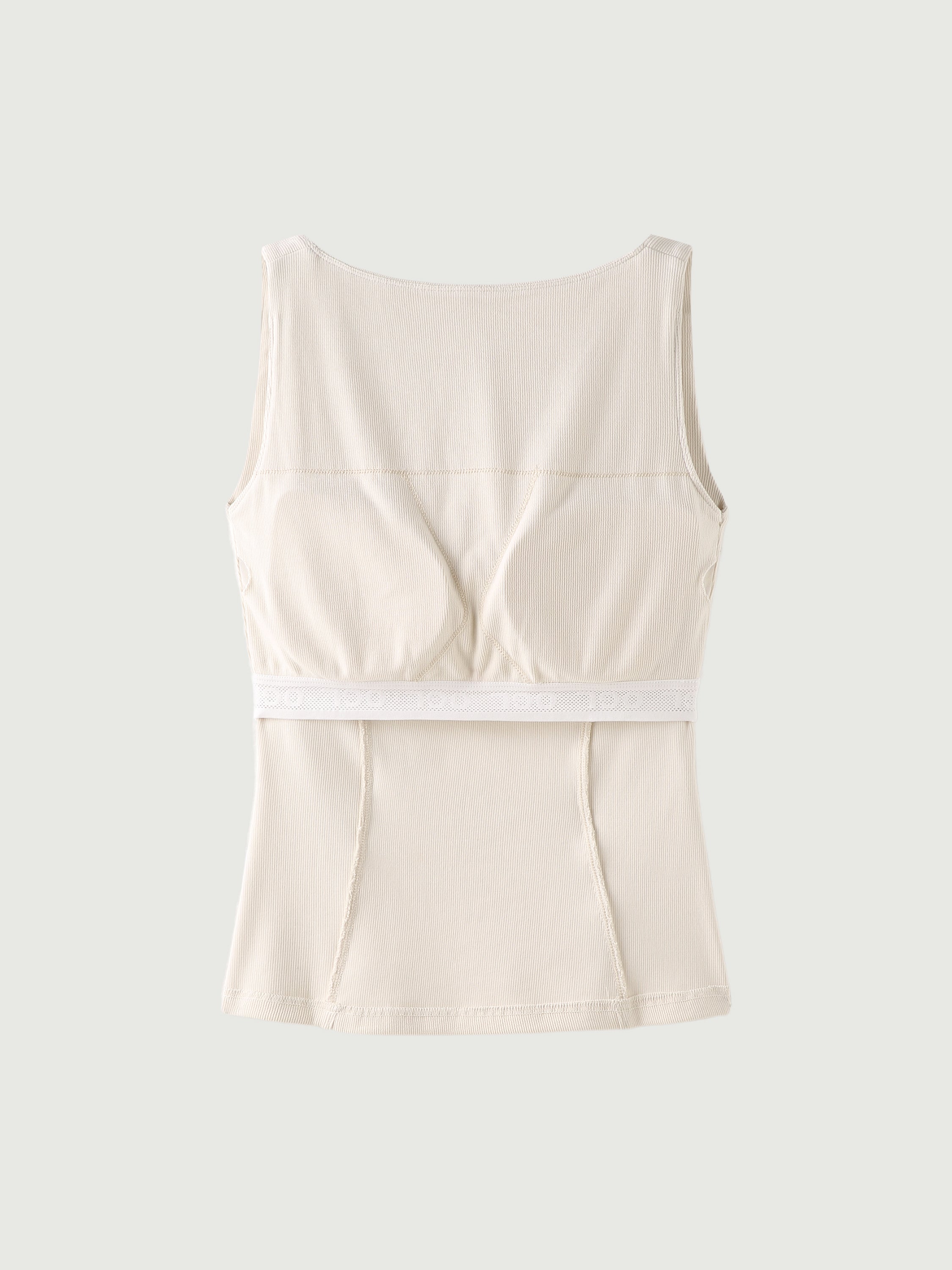 Ogl Plantive™ Bustier Boatneck Open-Back Brami Tank