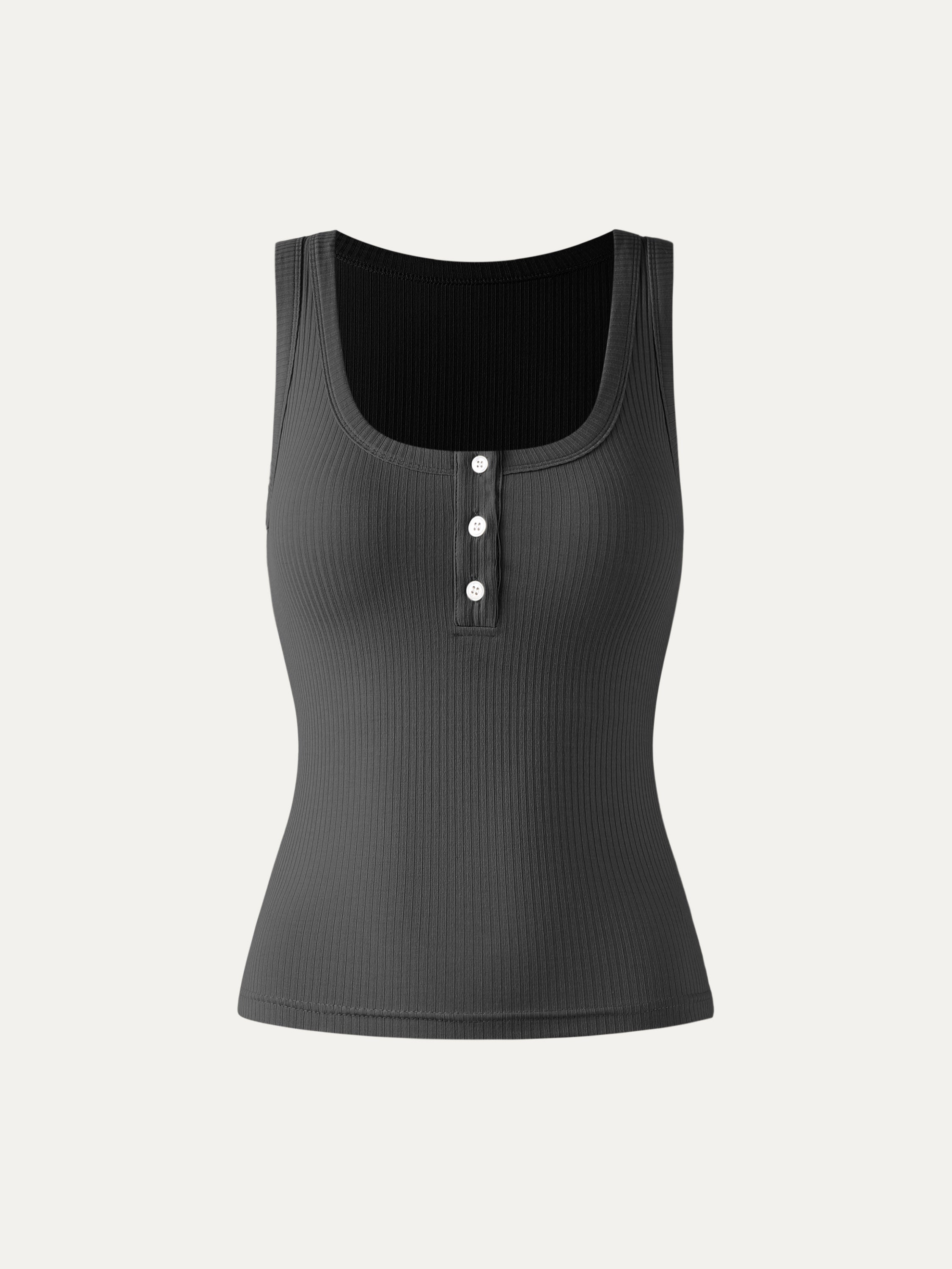 Ogl Cool Rib Brami Henley Tank