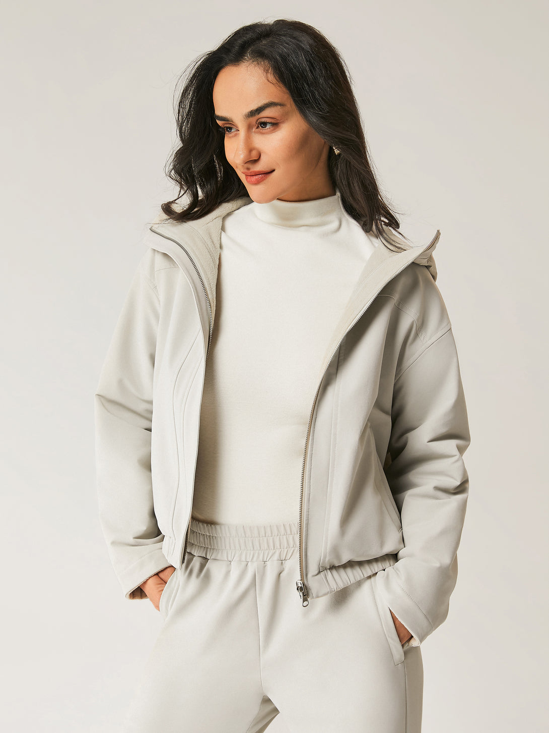 2Pcs Set Water-Proof Reversable Jacket & Elastic Waist Pant