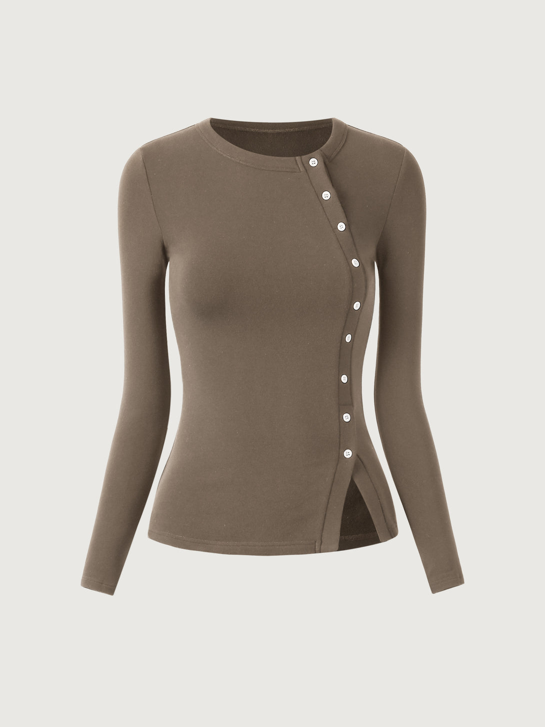 Asymmetrical Placket Top Rock Thunder XS