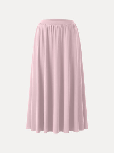 OGLmove Maxi Umbrella Skirt with Pockets Light Pink XS