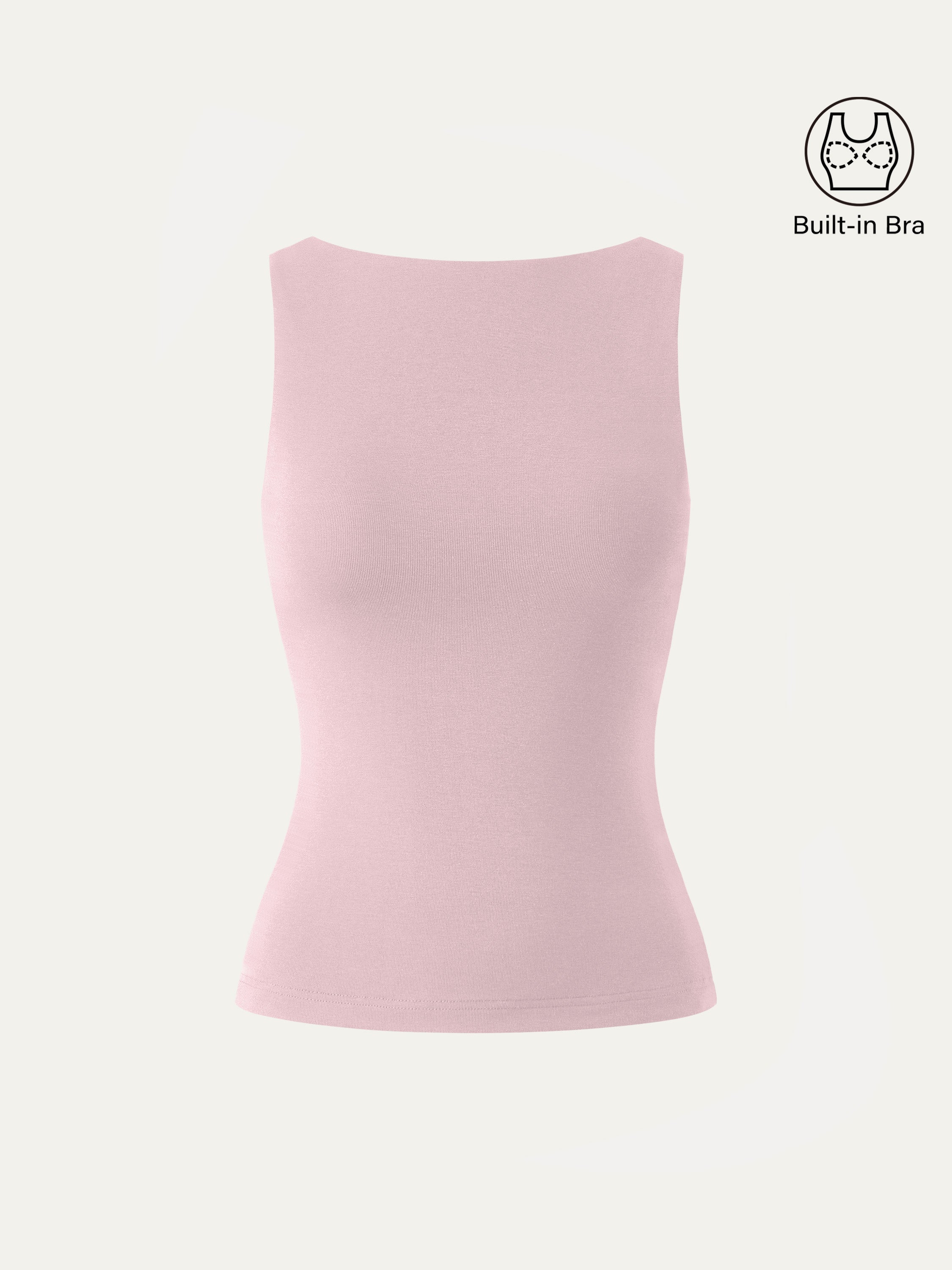 OGL Stretch Cotton Boatneck Brami Tank – OGLmove