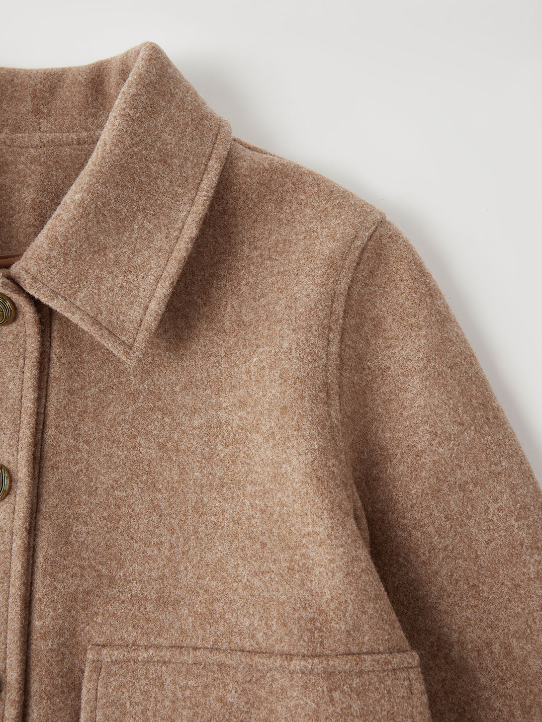 Point Collar Cargo Short Jacket