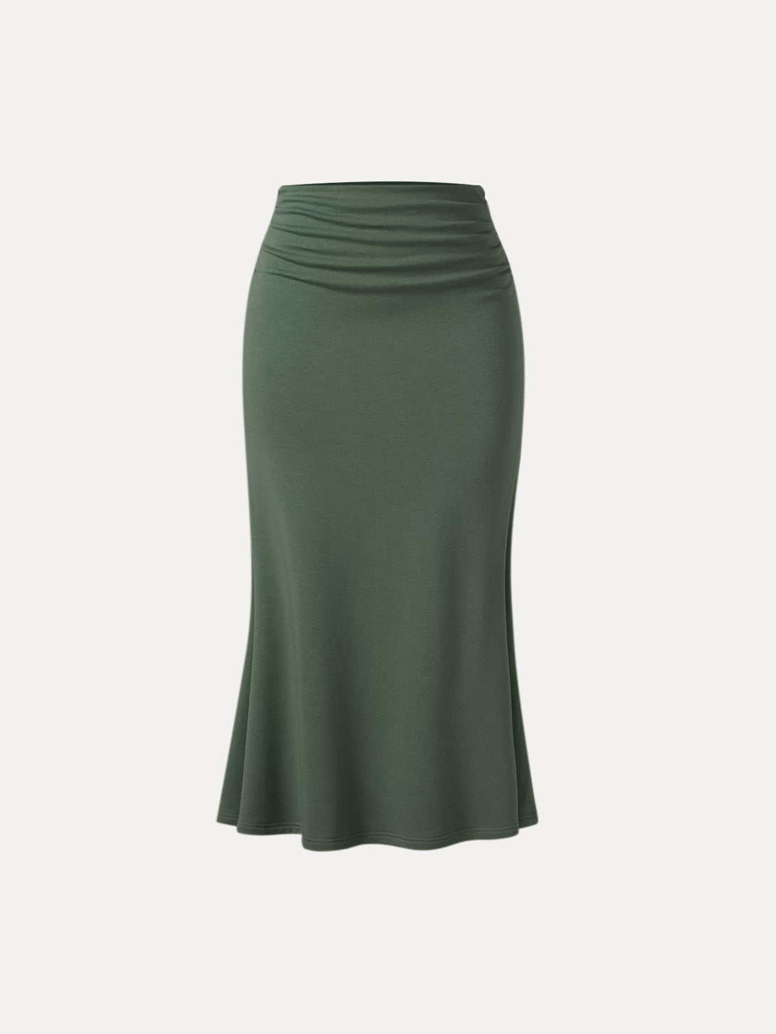 Mermaid Maxi Skirt Petite Moss