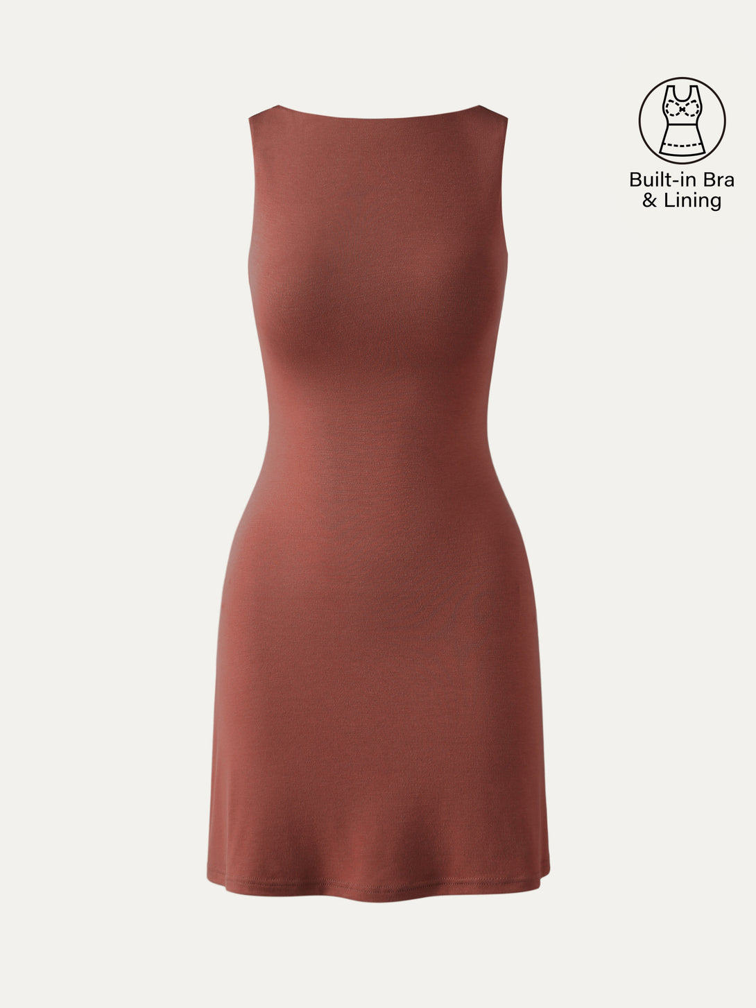 brami mini dress Women's Open Back Mini Dress