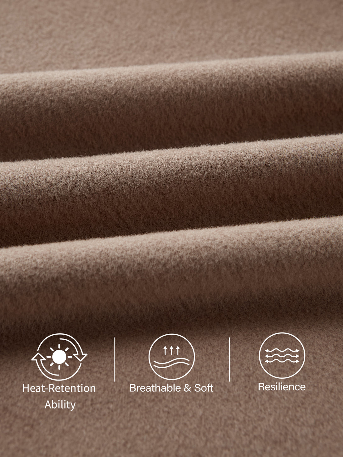 MaxWarm V-neck Long Sleeve Brami with Banded Hem