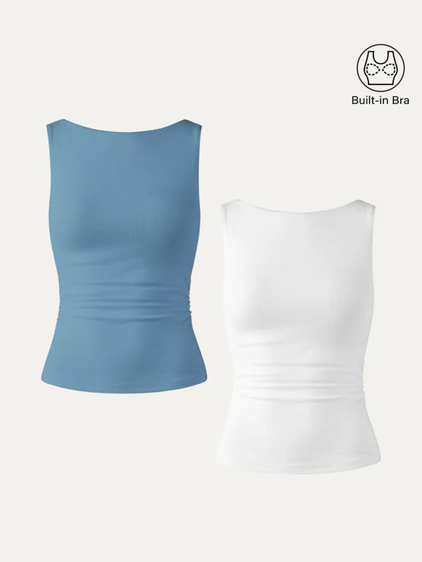 Open-Back Brami Tank 2Pcs Set