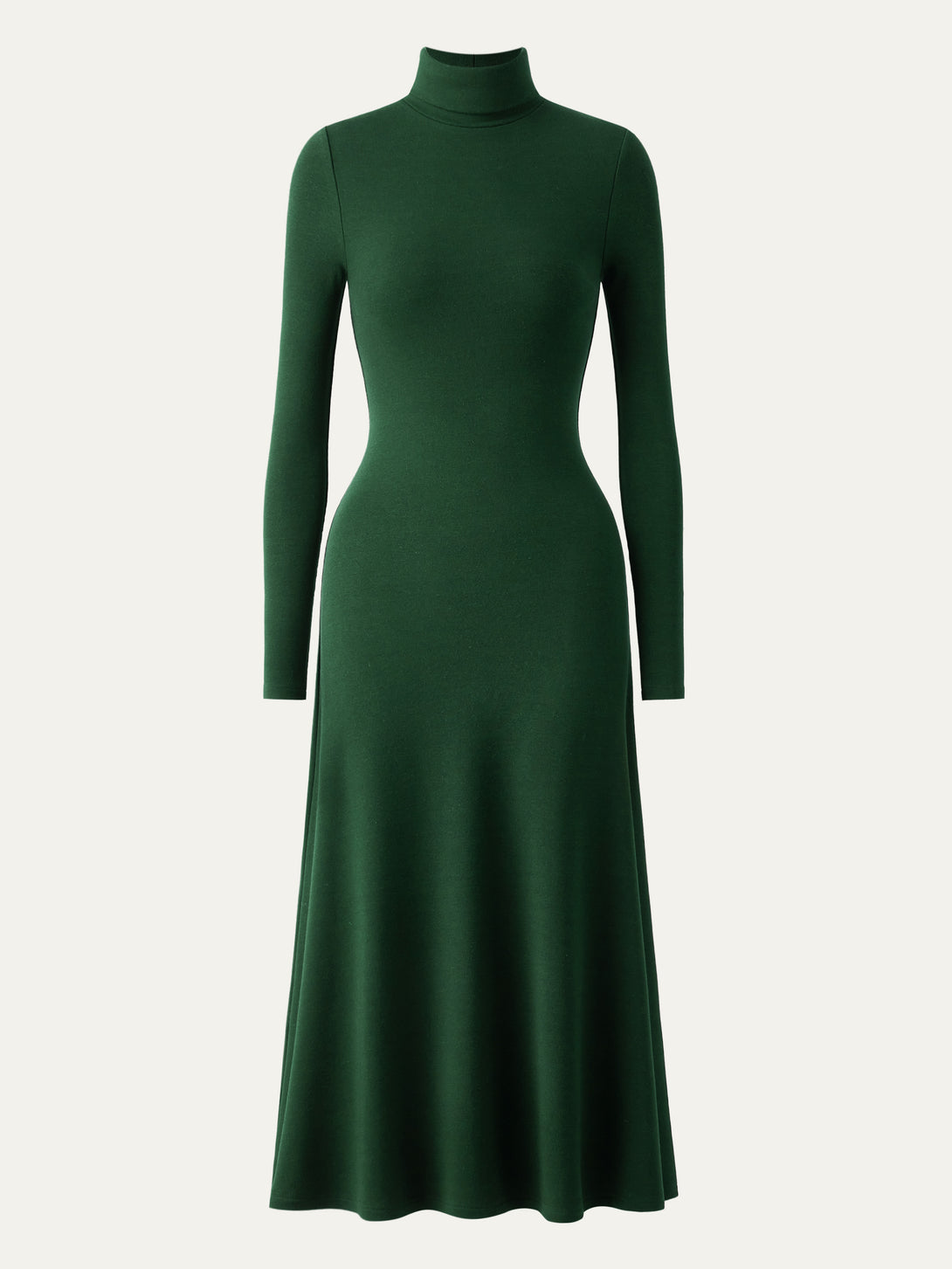 MaxWarm Turtleneck Midi Dress