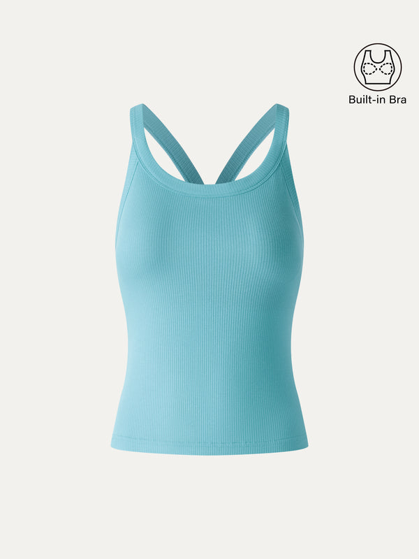 OGLmove CoolTouch Scoop Neck Racer Back Brami