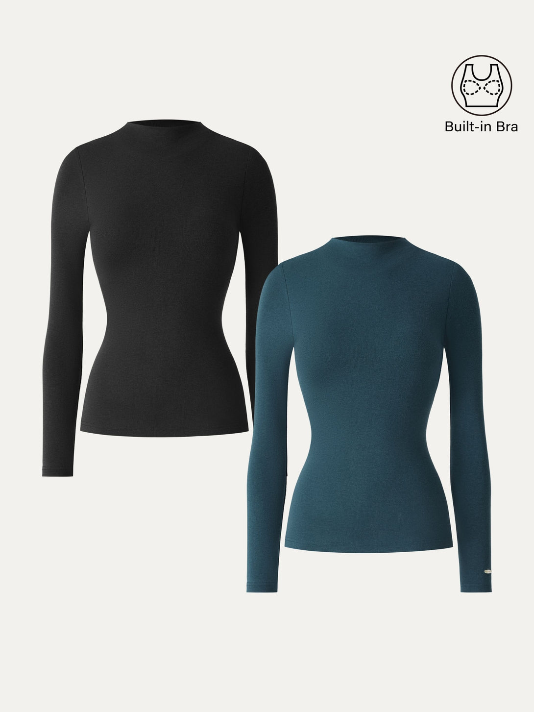LiteWarm Mockneck Long Sleeve Brami