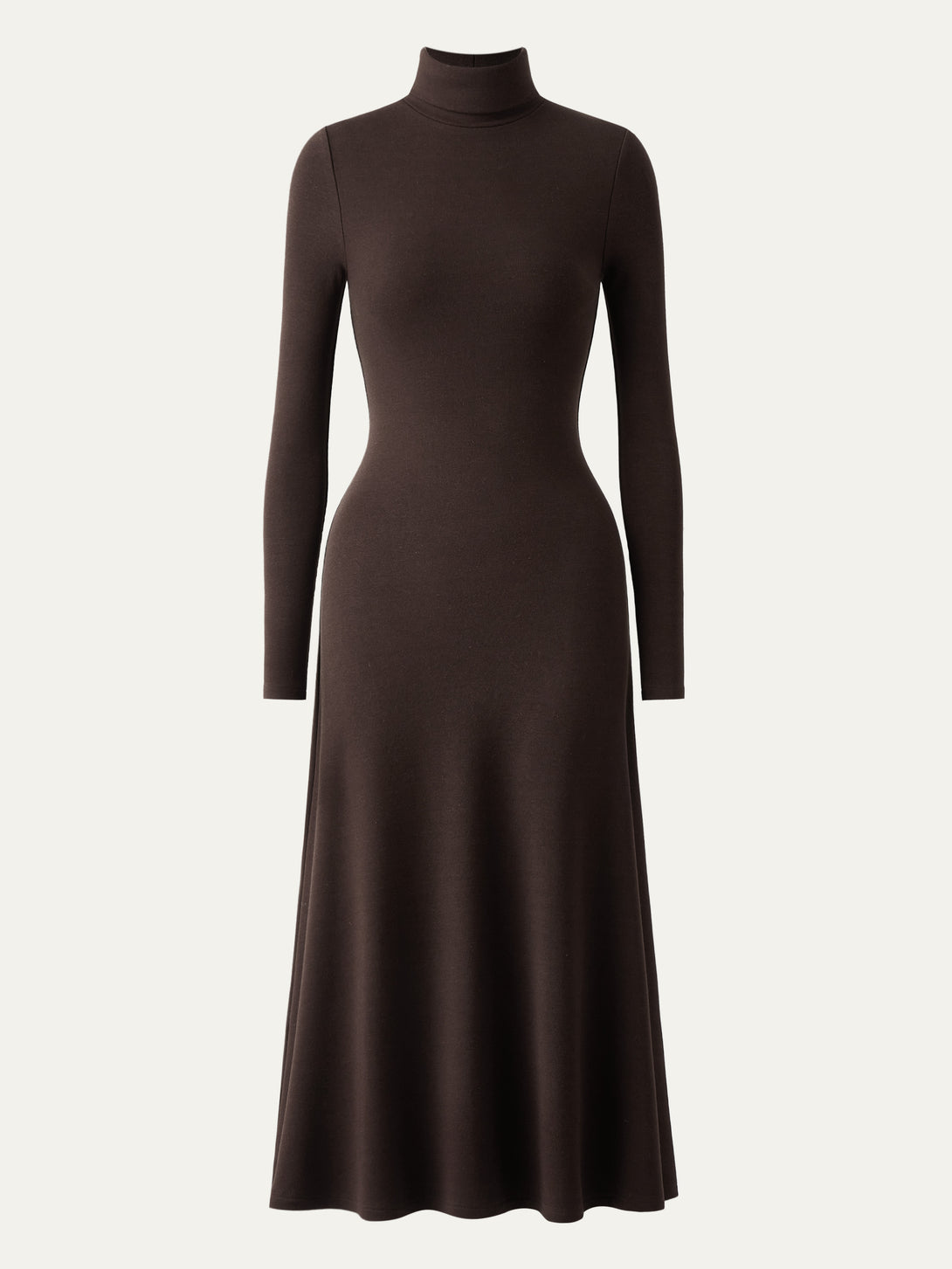 MaxWarm Turtleneck Midi Dress