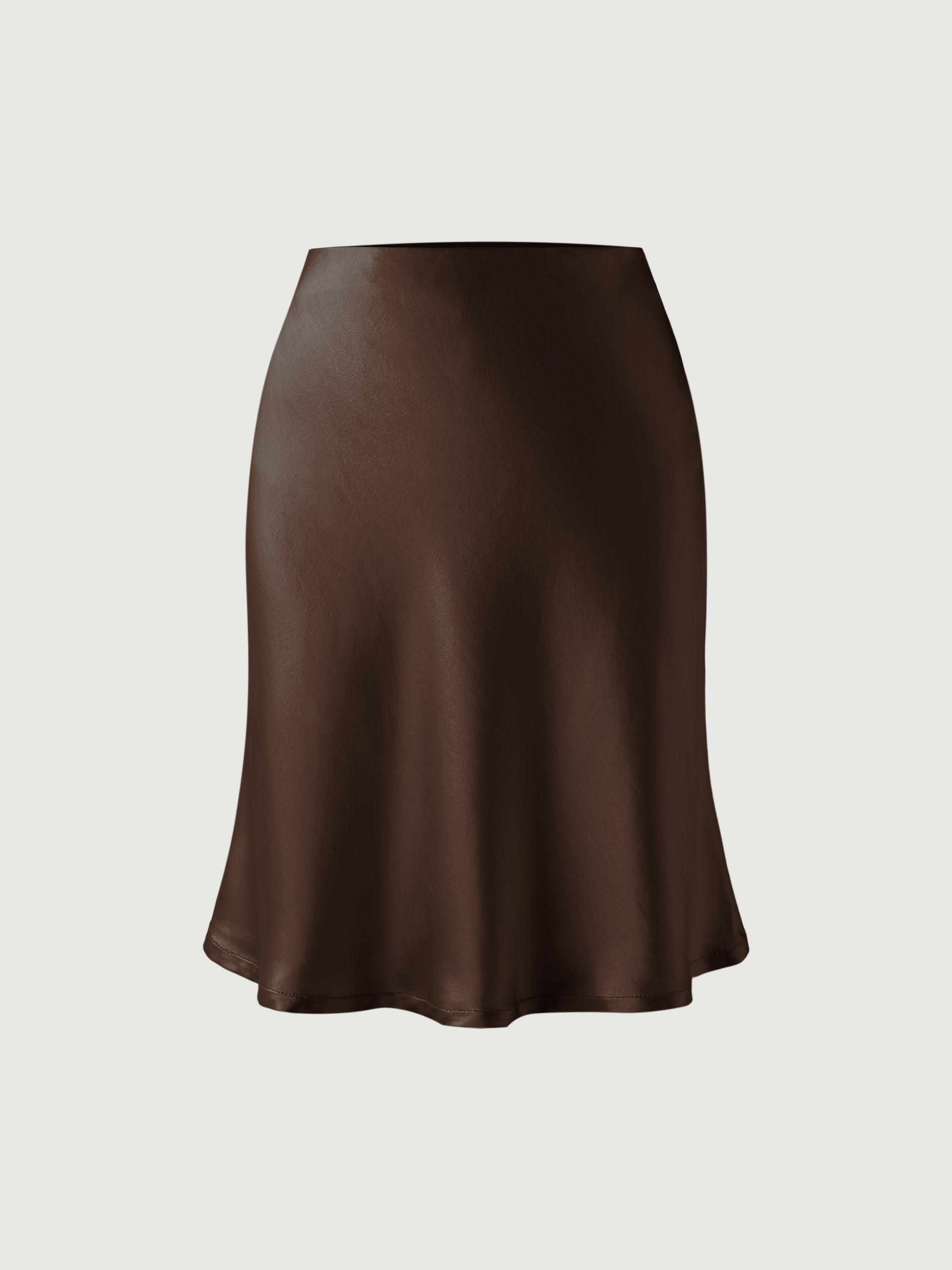 Acetate Slip Mini Skirt