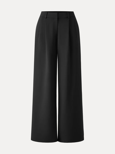OGLmove Breezy Wide Leg Pant with Pockets Regular Pure Black