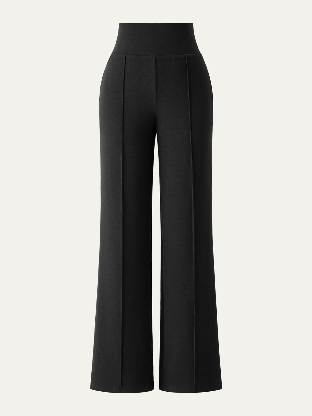 Tummy Warmer Pin-Tuck Pant Tall Black