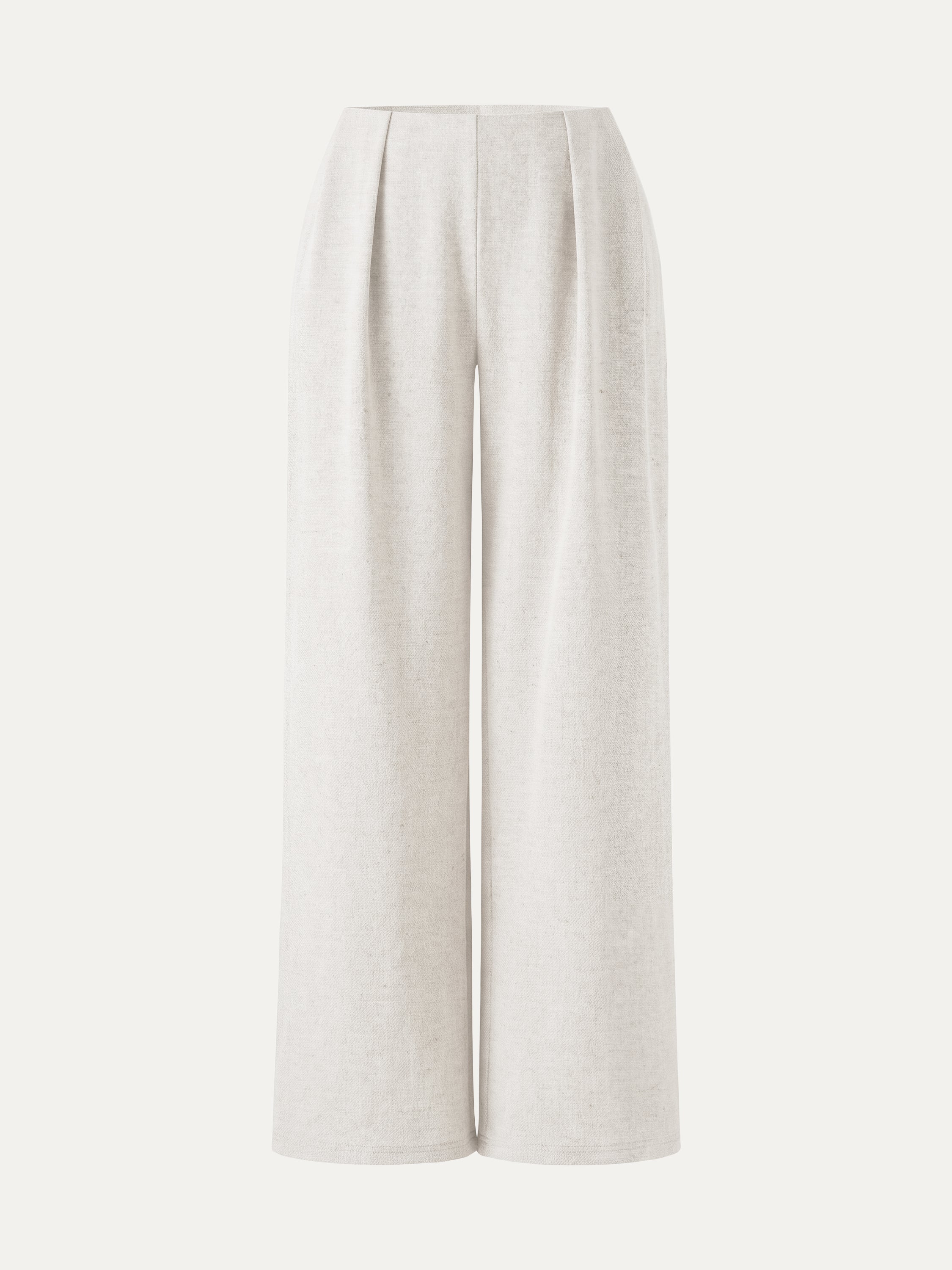 OGL Airy Stretch Linen Wide Flare Pants with Pockets – OGLmove