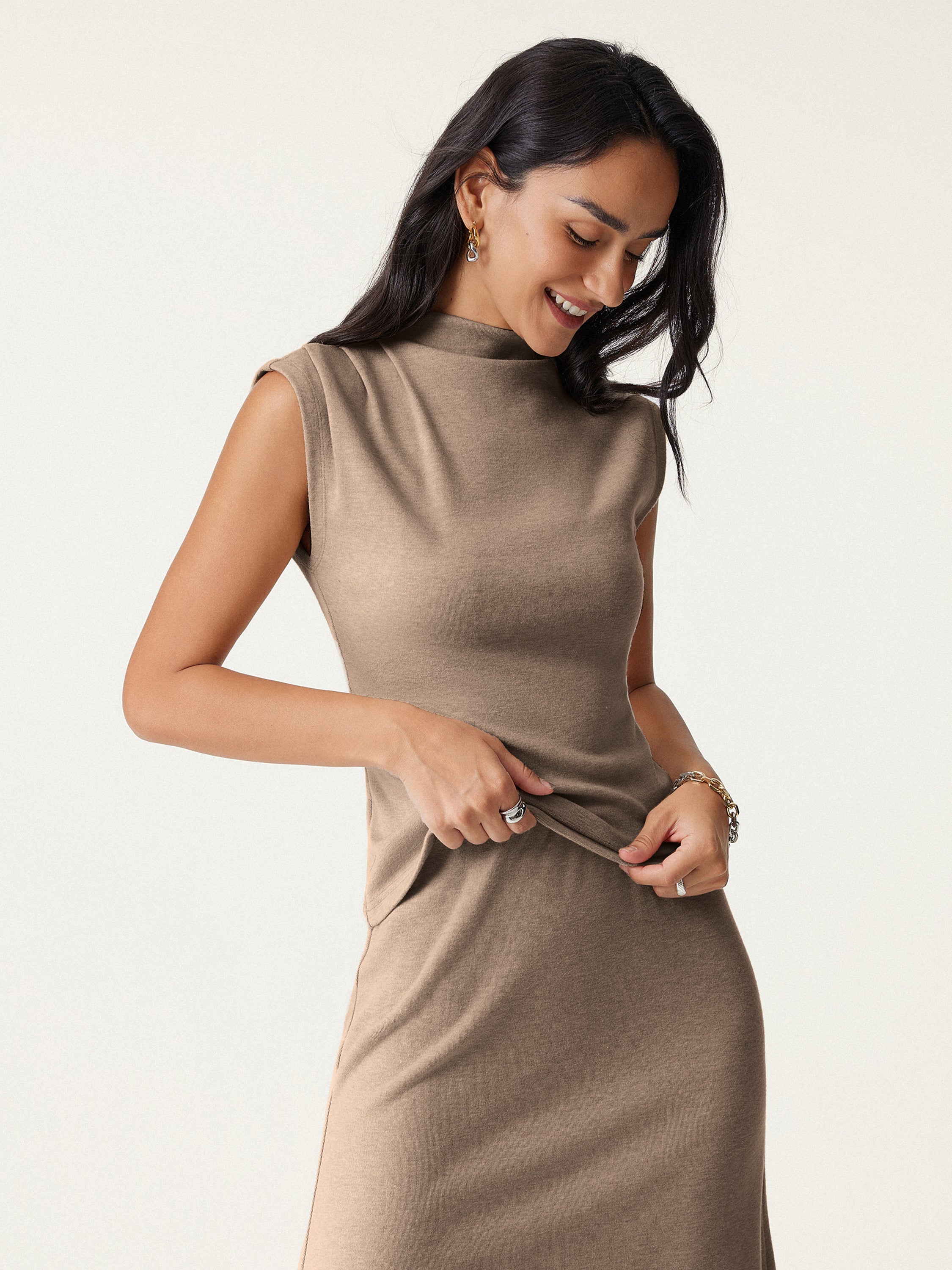 Mock Neck Tank Top – OGLmove