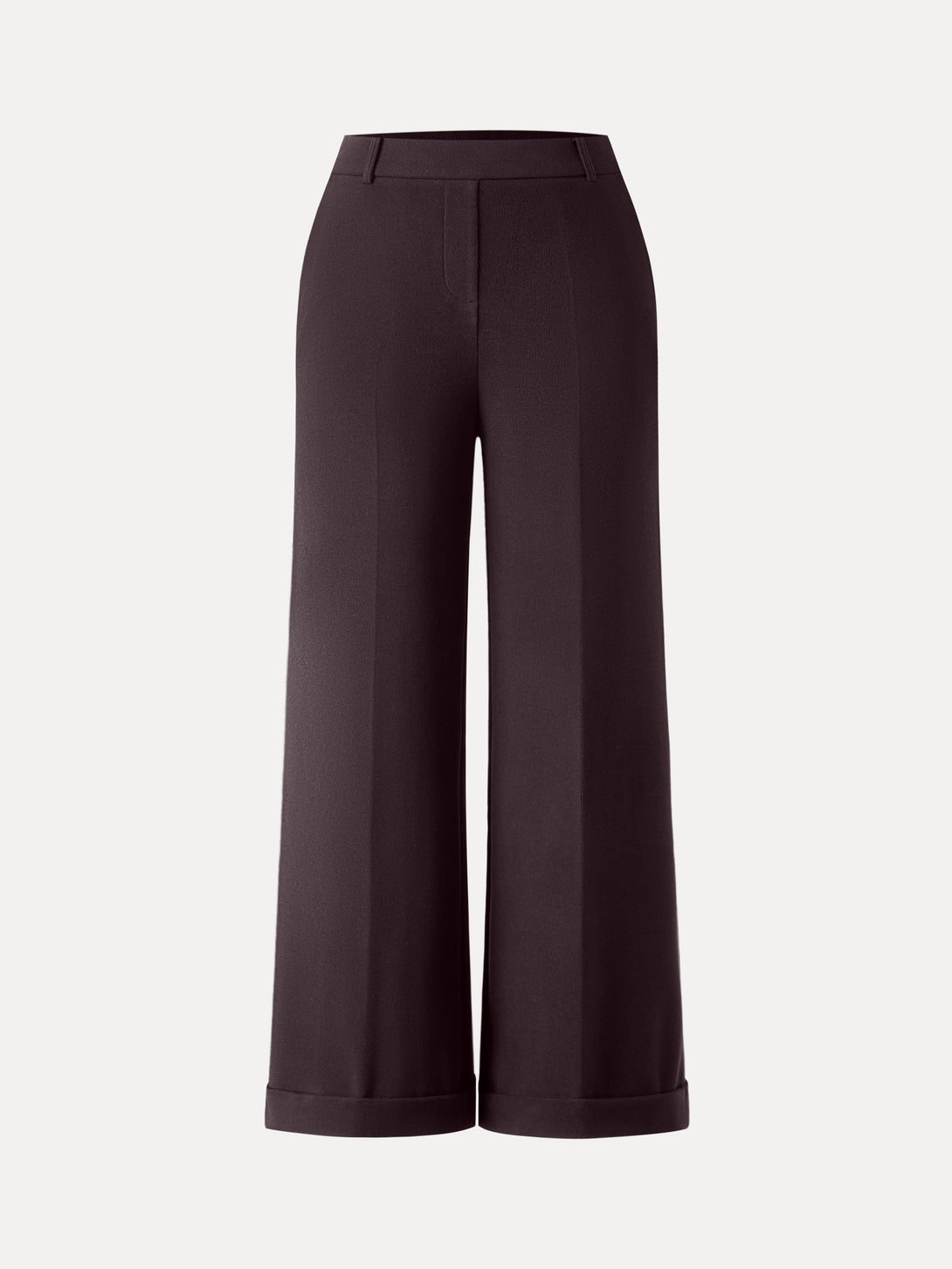 Cozy Warm High Rise Kickout Pull-on Pants with Pockets