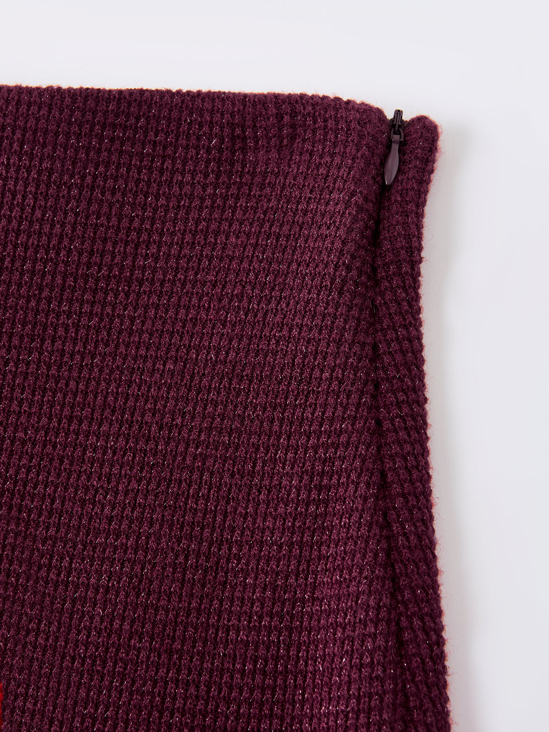 Shimmering Tinsel Asymmetrical Mermaid Skirt