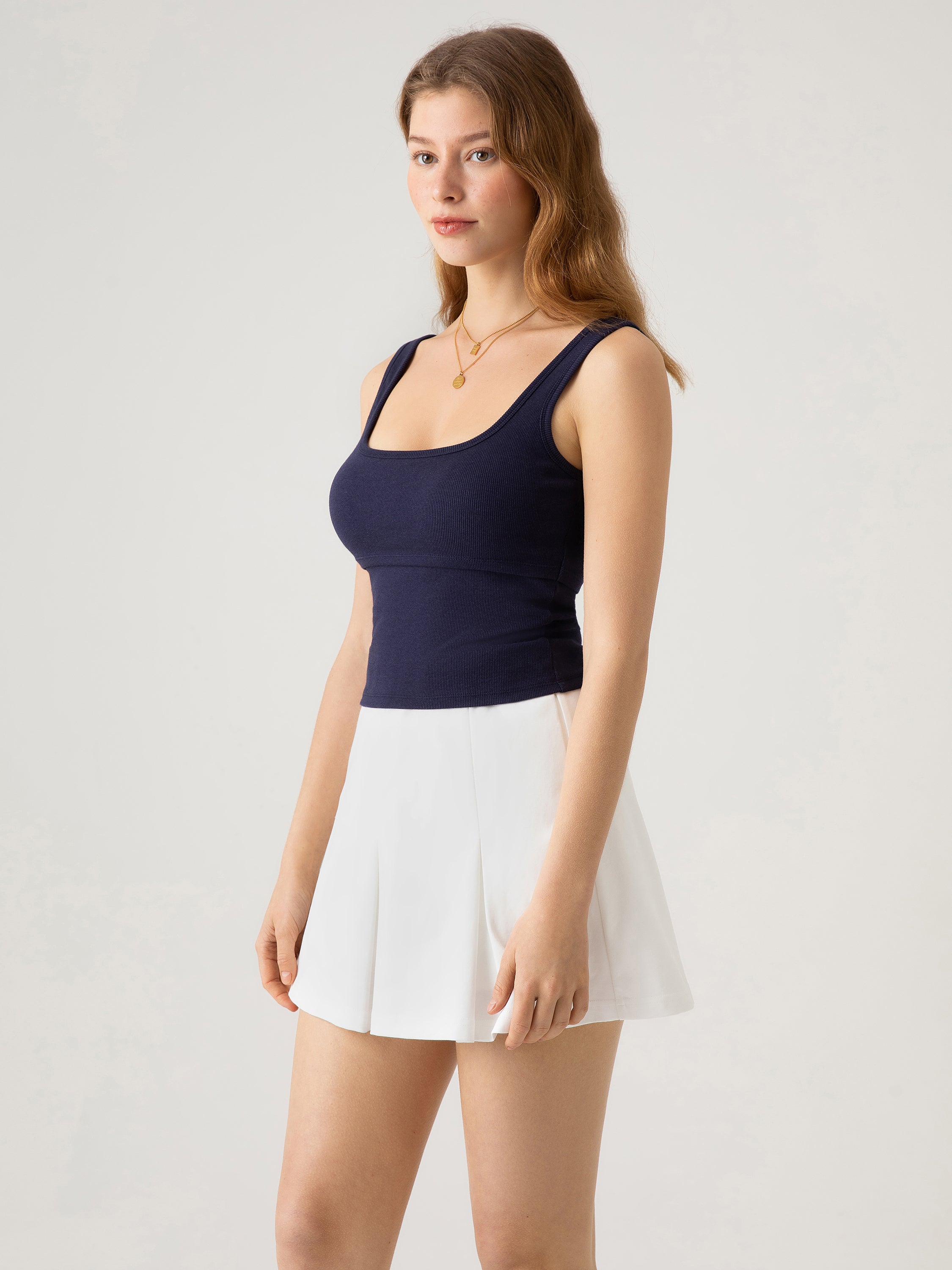 Ogl Plantive™ Square Neck Layering Brami Tank