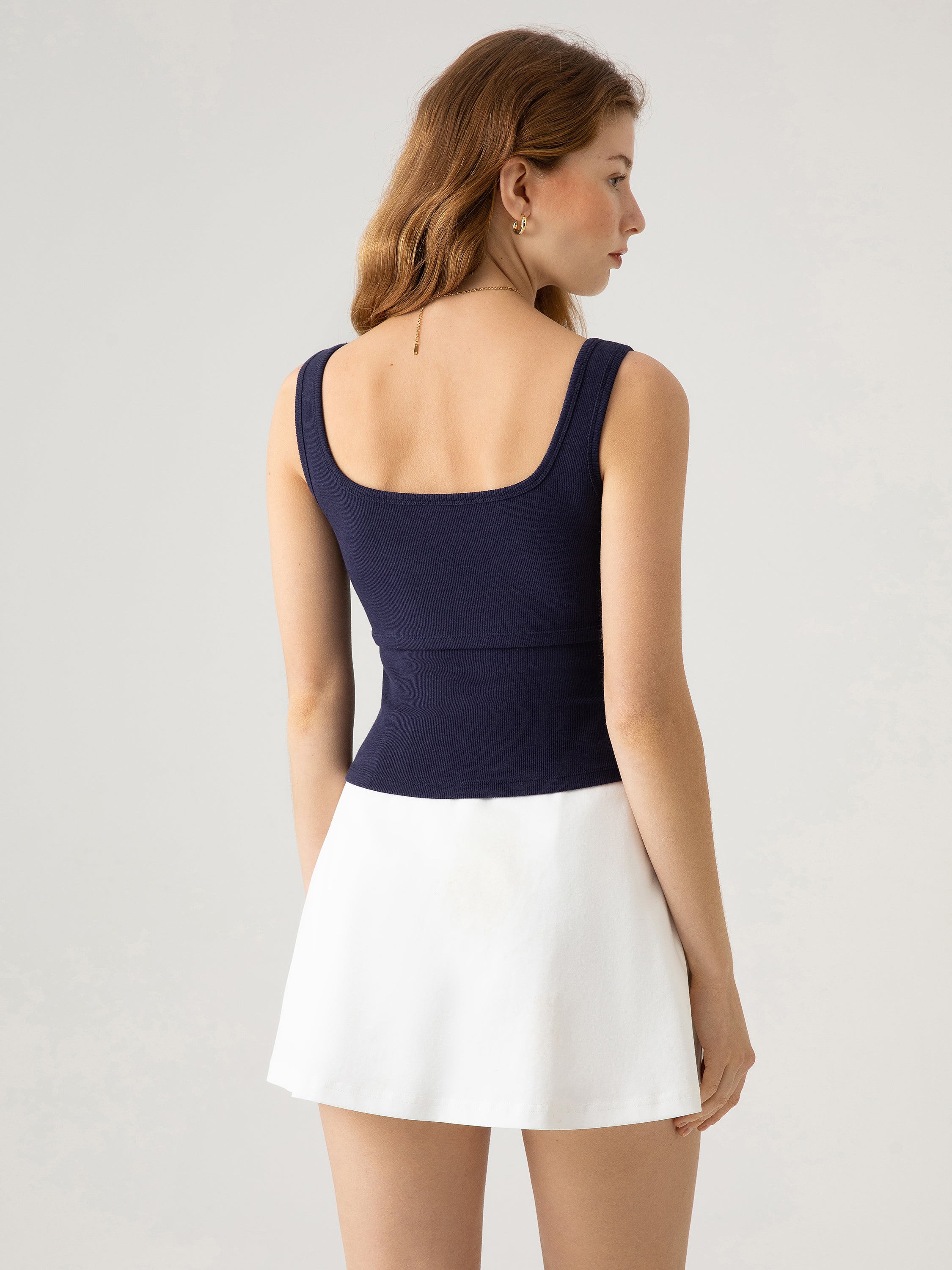 Ogl Plantive™ Square Neck Layering Brami Tank