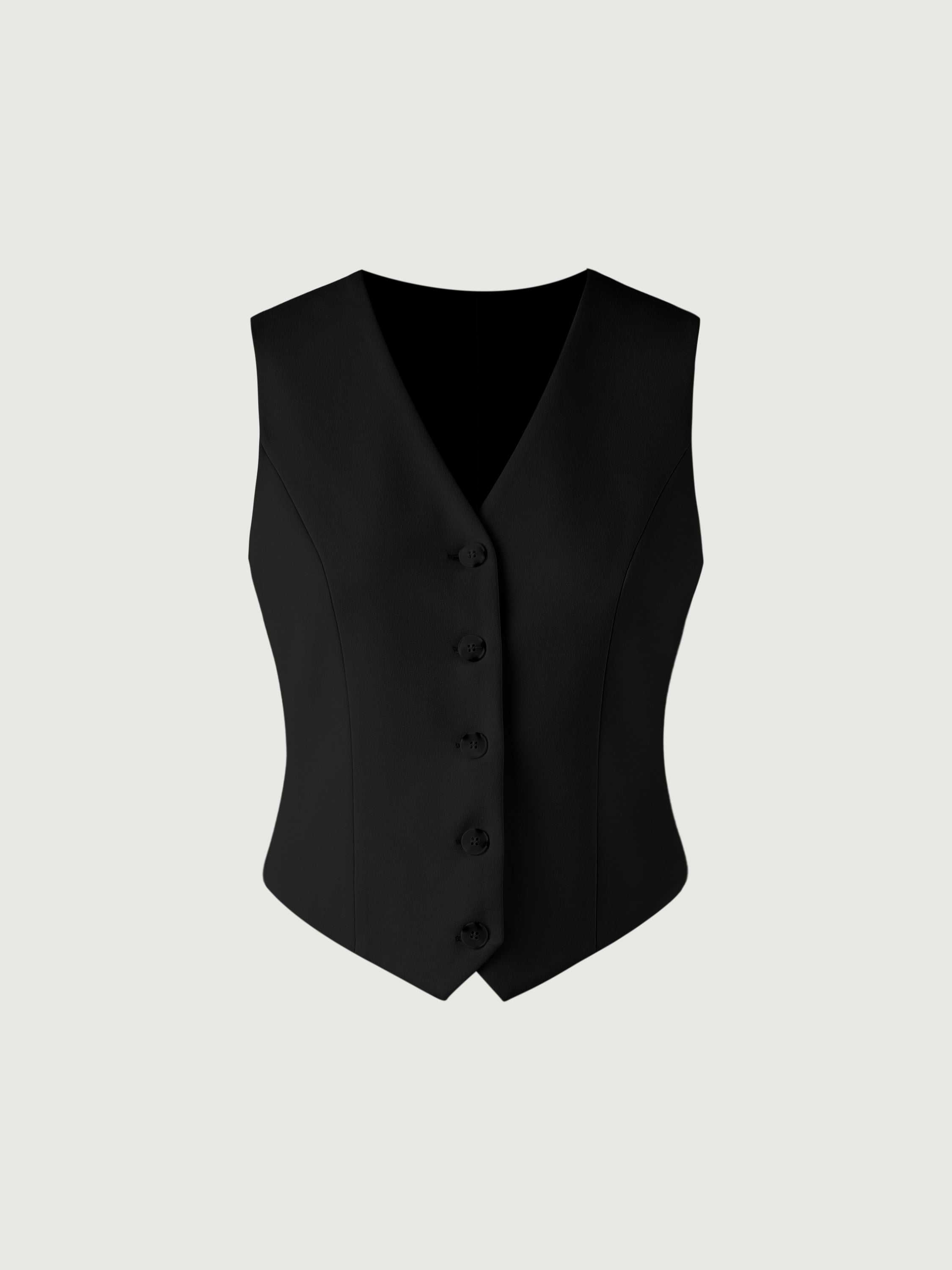 Ogl V-Neck Cropped Vest