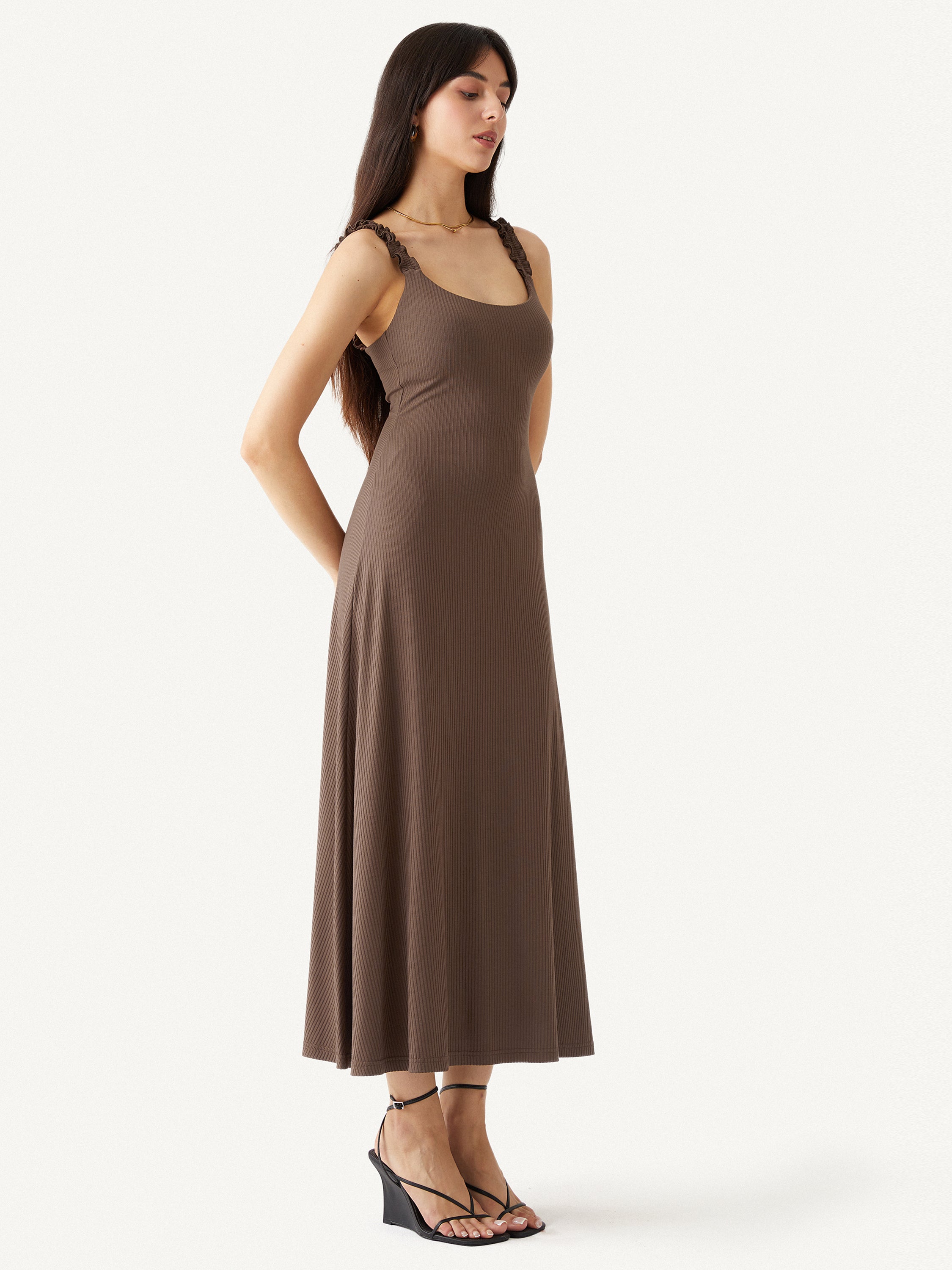 A-Line Midi Dress