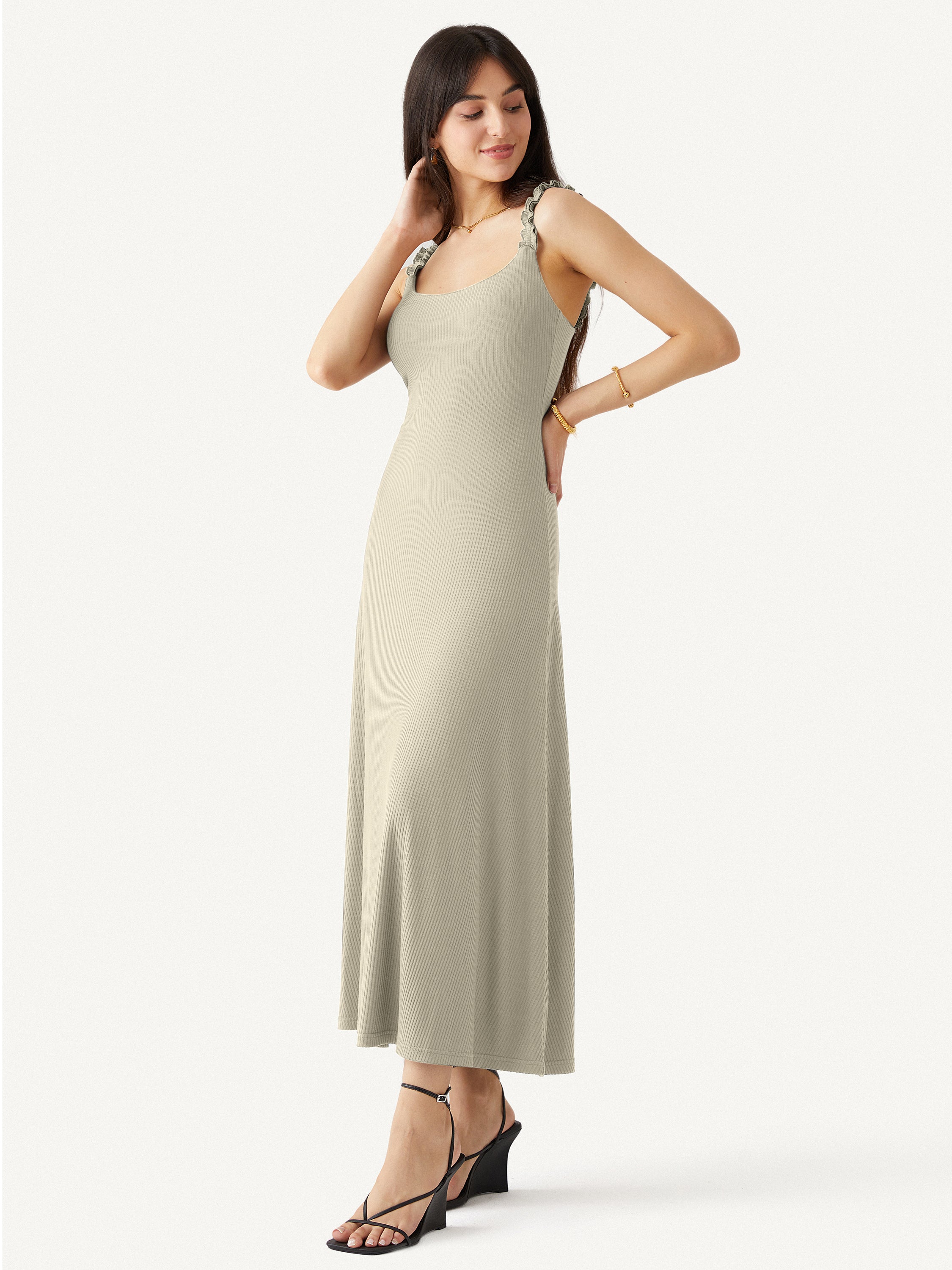 A-Line Midi Dress