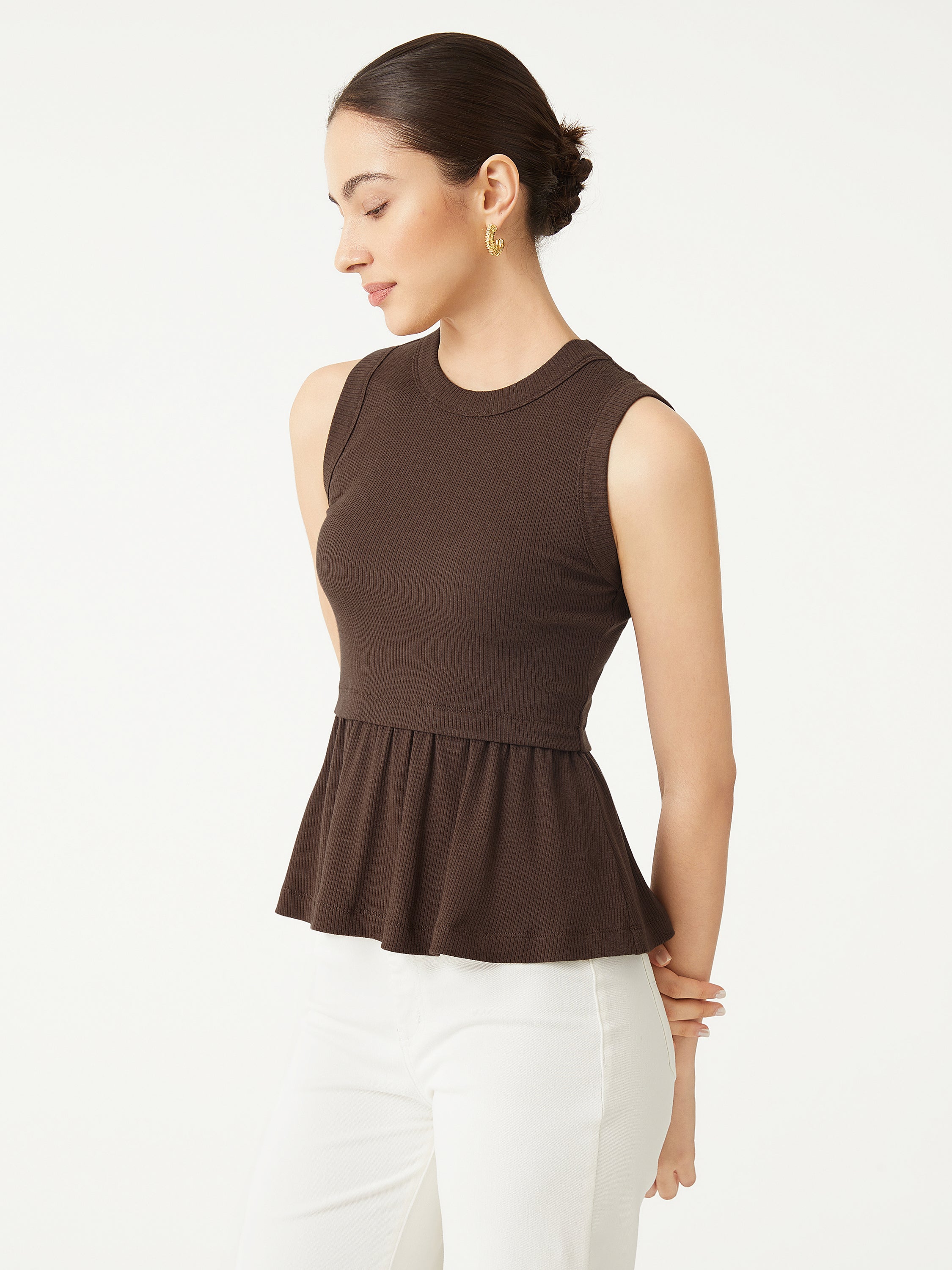 Ogl Plantive™ Peplum Tank