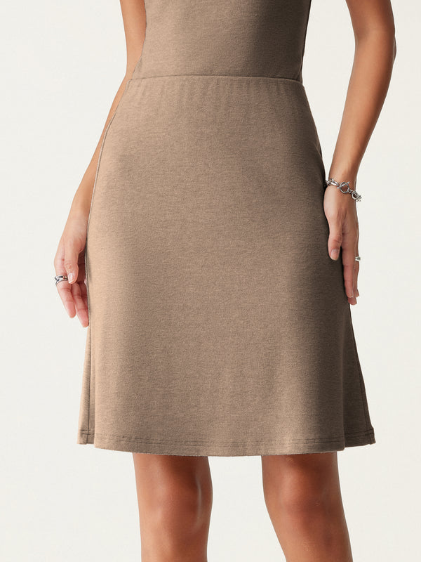 Soft Thermal Pull-On Mini Skirt