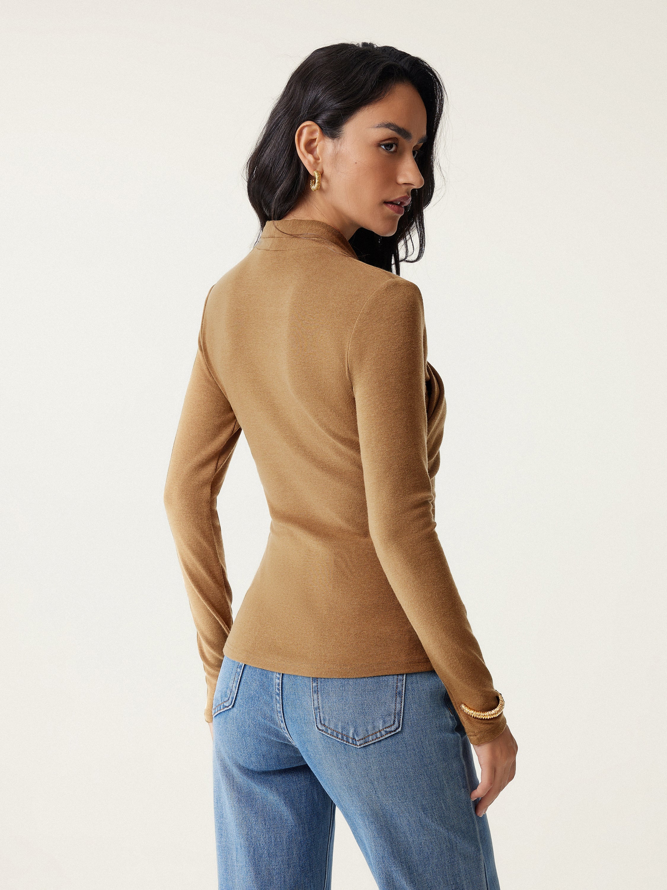 Surplice Long Sleeve Top – OGLmove