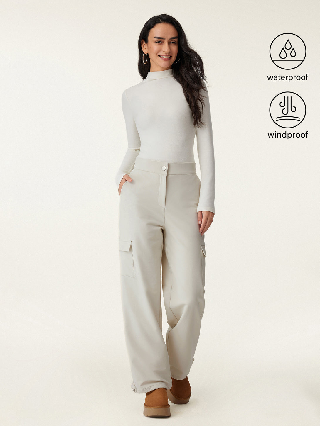 Waterproof Fleece Cargo Pant