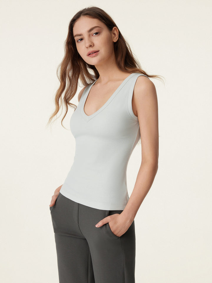 V-neck Cotton New Airy Brami Tank