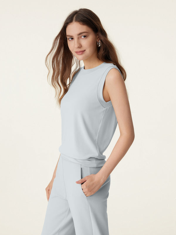 OGLmove Sandwashed Crew Neck Top