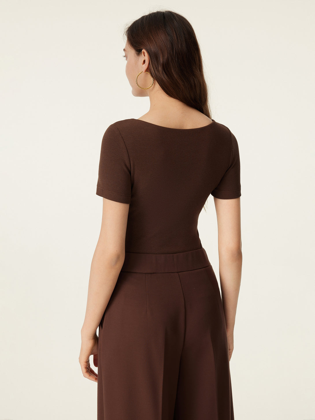 2Pcs Set Scoop Neck Short Sleeve Cotton New Airy Brami