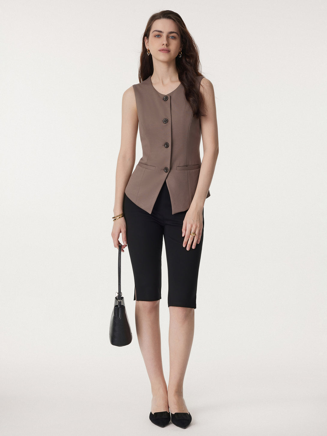 Office Staple Waistcoat with Pockets