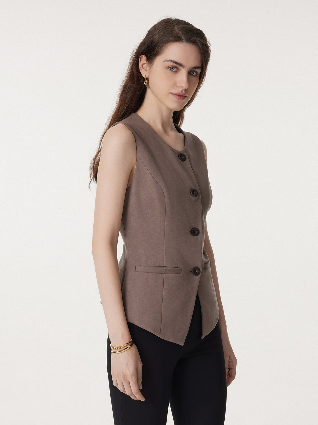 Office Staple Waistcoat with Pockets