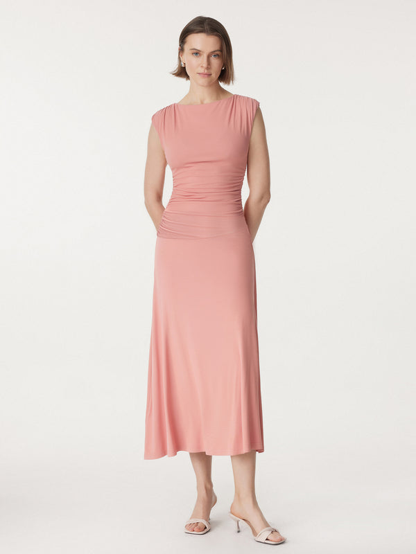OGLmove Breezy Cooling Side Ruched Maxi Dress