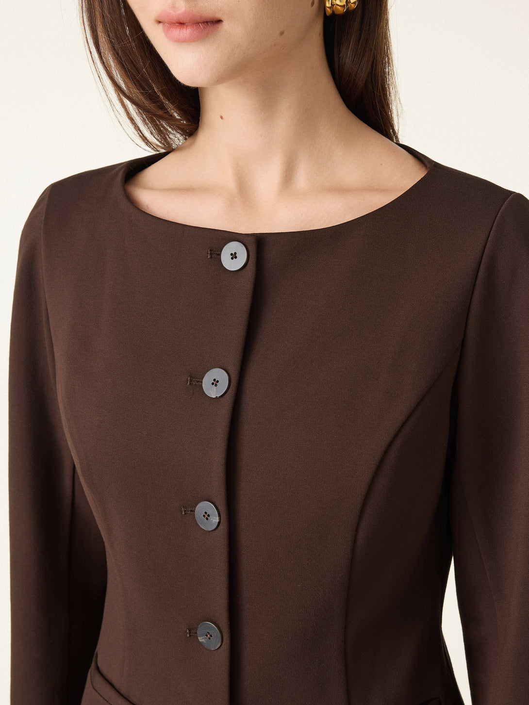 Empower Stretch Boatneck Blazer