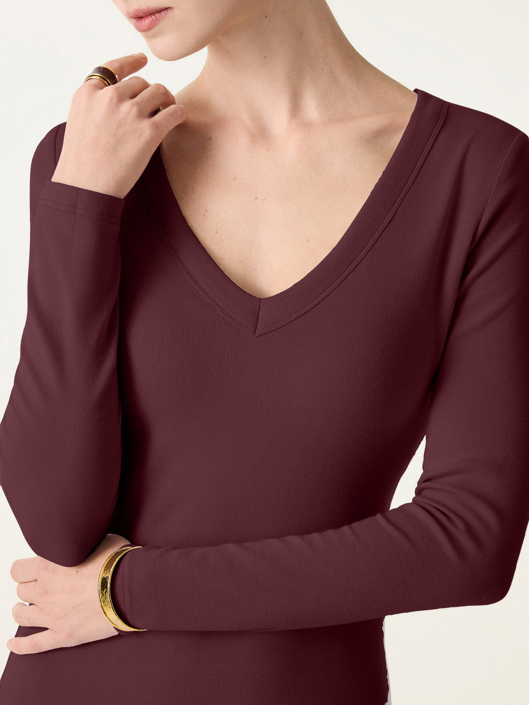 V-neck Midi Brami Dress